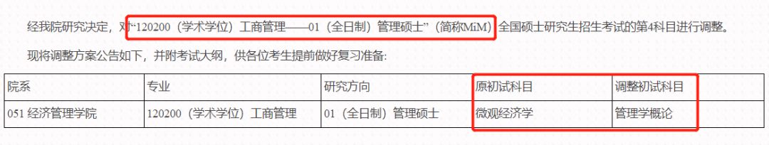 目前！15所院校考研初试科目变更信息总汇一览